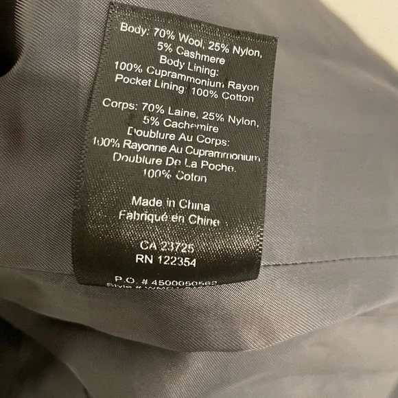 Babaton Brady Wool Coat Size XXS - Picture 6 of 7